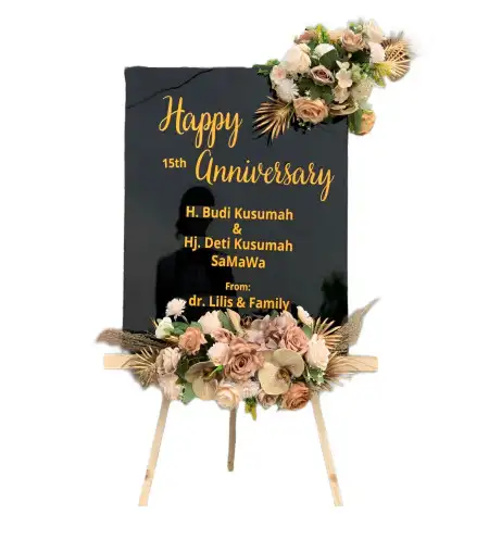 Papan Bunga Akrilik Kadu Kempong