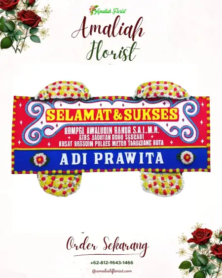 Papan Bunga Ucapan Selamat Kadu Kempong